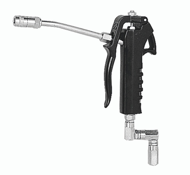 SAMOA compressed air spares - SAMOA Grease Control Gun with Z-Swivel with Rigid or Flexible Outlet
