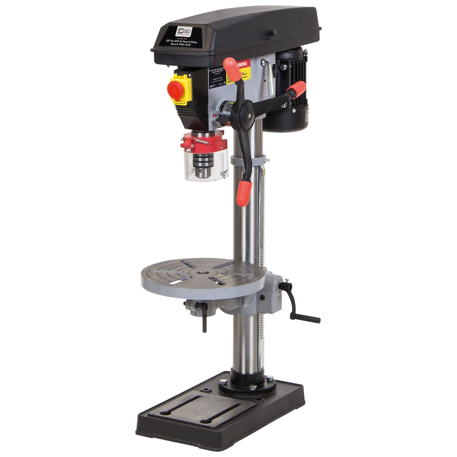 SIP air compressors - SIP Pro B16 16-Speed 550w Bench Pillar Drill